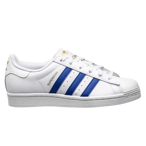 superstar adidas dames wit blauw goud|adidas Originals Women's Superstar Bold Sneaker .